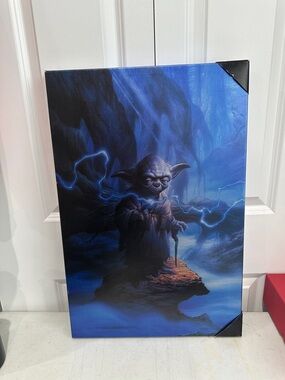 STAR WARS YODA PRINT ON CANVAS 16” X 24”